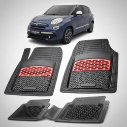 TeamCar® Covorase Fiat 500L (Urban) Facelift Compatibile 2017-2022 | Red (FIxxATsw002g)