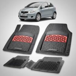 TeamCar Covorase Toyota Yaris XP90 Hatchback Compatibile 2009-2011 | Red (SkuToyQZE)
