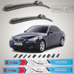TeamCar Ștergătoare BMW Seria 5 E60 Sedan (2007-2010) | Set Față - TeamCar® (BMWE60SD0710ST600575)