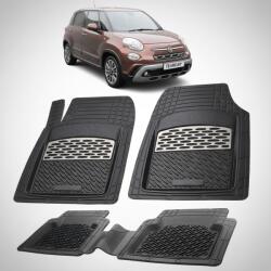 TeamCar® Covorase Fiat 500L Cross Facelift Compatibile 2017-2022 | Silver (FIAzzTer002z)