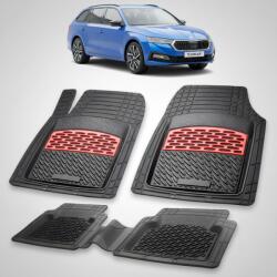 TeamCar® Covorase Skoda Octavia IV Compatibile Combi Facelift 2024-2026 | Red (derqw6tgf1981)