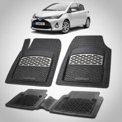 TeamCar® Covorase Toyota Yaris XP130 Hatchback Compatibile 2014-2017 | Silver (YazrqXp210)