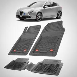 TeamCar Covorase Alfa Romeo Giulietta Hatchback 5 Usi Facelift Compatibile 2016-2020 | Black (STLVIaOWAQ)