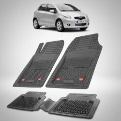 TeamCar Covorase Toyota Yaris XP90 Hatchback Compatibile 2005-2009 | Black (SkuToAyQX)