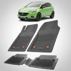 TeamCar® Covorase Opel Corsa E Compatibile Hatchback 2014-2019 | Black (OPEL-E-HATCHBACK)