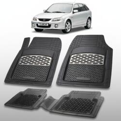 TeamCar® Covorase Mazda 323 BJ Facelift Hatchback 5 Usi Compatibile 2001-2003 | Silver (TCMZDAGKWQf)