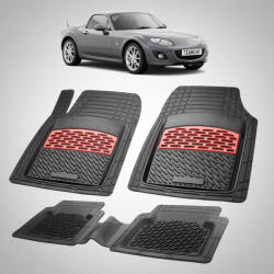 TeamCar® Covorașe Mazda MX-5 NC Facelift Hard Top (RC) 2009-2015 | Red Edition - TeamCar® (TCMAZD2AMX5NDRF)