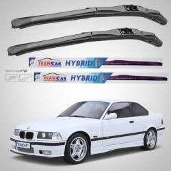 TeamCar Ștergătoare BMW Seria 3 E36 Coupe (1992-1999) Hibrid | Set Față - TeamCar® (BMWE36C9299HB525500)