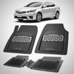TeamCar® Covorase Toyota Corolla E180 Sedan Compatibile 2016-2018 | Silver (SKUTOYCOR4x3)