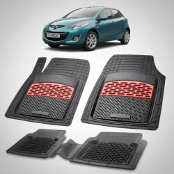 TeamCar Covorase Mazda 2 DE Facelift Hatchback 5 Usi Compatibile 2010-2014 | Red (TCMZDAGcKWQ)