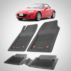 TeamCar Covorașe Mazda MX-5 NC Facelift Soft Top 2009-2015 | Black Edition - TeamCar® (TCMAZDAMX5N2DRF)