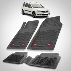 TeamCar® Covorase Tip Tavita Compatibile Dacia Logan MCV 2008-2012 , Negru (SK4S4Zl3xx38JH59)