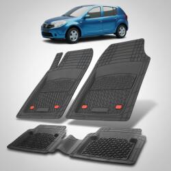 TeamCar Covorașe Dacia Sandero 2008-2012 Compatibile | Black Edition - TeamCar® (SK5699JU7HH5JH59)