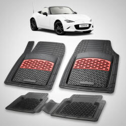 TeamCar® Covorașe Mazda MX-5 ND Soft Top 2015-2023 | Red Edition - TeamCar® (TC2MAZDAMX5NDRF)
