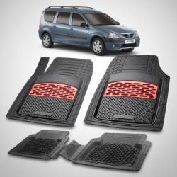 TeamCar Covorase Tip Tavita Compatibile Dacia Logan MCV 2006-2008 , Red (SK4S4Zlo444dx38JH59)