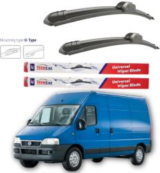 TeamCar Set stergătoare Fiat Ducato VAN 2002-2006 Flat - Set față (4TCducBlo5255500)
