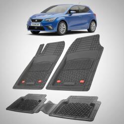 TeamCar® Covorase Seat Ibiza Hatchback Mk5 Compatibile 2017+ | Black (SEAT-Mk5-HATCHBACK)