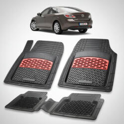 TeamCar Covorașe Mazda 6 GH Facelift Hatchback 5 Uși 2010-2012 | Red Edition - TeamCar® (TxCMAZDA6GLFL2C)