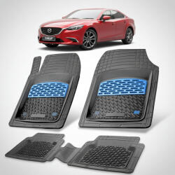 TeamCar Covorașe Mazda 6 GL Facelift 1 Sedan 2015-2018 | Blue Edition - TeamCar® (TCMAZDA6GLFL2Cx)