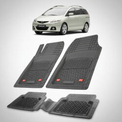 TeamCar Covorașe Mazda 5 CR Facelift Compatibile 2008-2010 | Black Edition - TeamCar® (COVMAZDA5CRFLBLK)