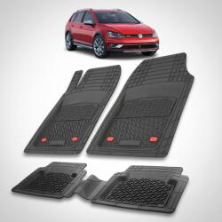 TeamCar® Covorase Tip Tavita Compatibile Volkswagen Golf (VII Alltrack, BA5, BV5) 2014-2017 , Negru (SKglfallf8JH5n)