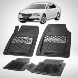 TeamCar Preșuri auto tip tăviță Skoda Superb III 2015-2023 | Silver Edition - TeamCar® (SKUrSKODA20011)