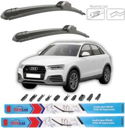 TeamCar Stergatoare Audi Q3 (8U) 2014-2018 - Set fata (TCDw7y5d76g5c353w3)