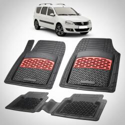 TeamCar Covorase Tip Tavita Compatibile Dacia Logan MCV 2008-2012 , Red (SKqw4S4Zl3xx38JH59)