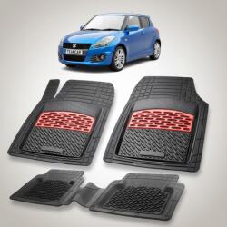 TeamCar Covorase Suzuki Swift 3 Compatibile Hatchback 2016-prezent | Red (SKUMIX0027jhg)