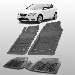 TeamCar Covorase Seat Leon Hatchback Mk3 Compatibile 2012-2020 | Black (SEAT-Mk3-HATCHBACK-rr5)