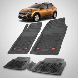 TeamCar Covorase Tip Tavita Compatibile Dacia Sandero III Stepway 2023-2025 , Negru (SKl7hkd21JH5)