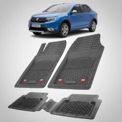 TeamCar® Covorașe Dacia Logan Stepway Sedan 2019-2020 Compatibile | Black Edition - TeamCar® (SKU-DACIALOGANSTEPWAY2016-202-02be12a5)