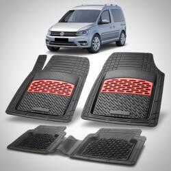 TeamCar Covorase Tip Tavita Compatibile Volkswagen Caddy 2015-2020 , Red (SK9my63f8JH59)