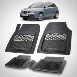TeamCar Covorase Seat Ibiza Hatchback 5 Usi Facelift Compatibile 2006-2008 | Silver (1SEAZTRWQ)