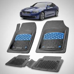TeamCar Covorase Cauciuc Tip Tavita Compatibile BMW Seria 5 F10/F11 2010-2017 I Blue (BMWk5kF10F11k2010)