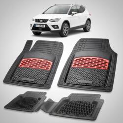 TeamCar Covorase Seat Arona SUV Mk1 Compatibile 2017+ | Red (SEAT-Mk1SUVnhuyv)