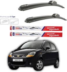 TeamCar Stergatoare Chevrolet Matiz (M200, M250) 2005-2010 - Set fata Flat (TCLCT597D64t9)