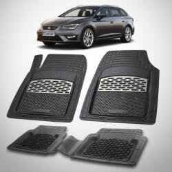 TeamCar Covorase Seat Leon Combi Mk3 Compatibile 2012-2020 | Silver (SEAT-Mk3COMBIffth)