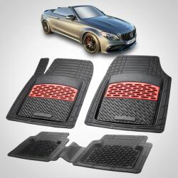 TeamCar Covorase Mercedes-Benz C-Class Compatibile A205 Cabriolet 2016-2022 | Red (SK4DESBENZCCLASSAy205CABRI02328f1)