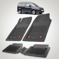 TeamCar® Covorase Tip Tavita Compatibile Volkswagen Caddy 2010-2015 , Negru (SKk7dc3vw65f8JH59)