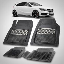 TeamCar Covorase Mercedes-Benz A-Class Compatibile W176 Hatchback 2012-2018 | Silver (S33RCEDESBENZACLASSW176H65rc8174)