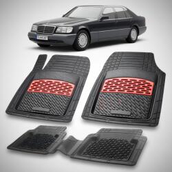TeamCar Covorase Mercedes-Benz S-Class Compatibile W140 1991-1998 | Red (1DC8Fhb54274EE)