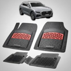 TeamCar® Covorase Tavita Cauciuc Compatibile Audi Q8 4M8 SUV 2018-2025 | Red (SKUAUDIQ84M8SUVCOUy8df0d79)