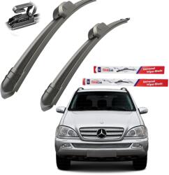 TeamCar Stergatoare Mercedes-Benz ML W163 (1997-2005) TeamCar® Flat - Set fata (70-F5h6RRQ113W)