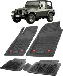 TeamCar Covorase Jeep Wrangler TJ Compatibile 1997-2006 | Black (SKU-JJ-0022)