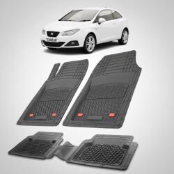 TeamCar® Covorase Seat Ibiza Hatchback 3 Usi Compatibile 2008-2012 | Black (1SEATTEAMcC)