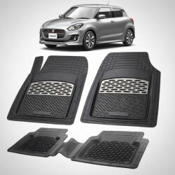 TeamCar Covorase Suzuki Swift 5 Compatibile Hatchback 2017-prezent | Silver (SUZHATC6THBACK)