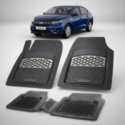 TeamCar® Covorase Tip Tavita Compatibile Dacia Logan III 2023-2026 , Silver (SK5SL77111H59)