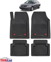 TeamCar Covorase Auto TeamCar® Tip Tavita Compatibile Kia Optima Generatia II (2005-2010) Negru Material Rezistent (SKU-KIA-0030)
