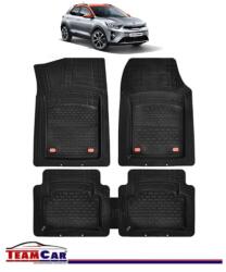 TeamCar® Covorase Auto TeamCar® Kia Stonic YB Crossover (2017-prezent) - Negru - Cauciuc Rezistent Tip Tavita (KIA-8616CE29)
